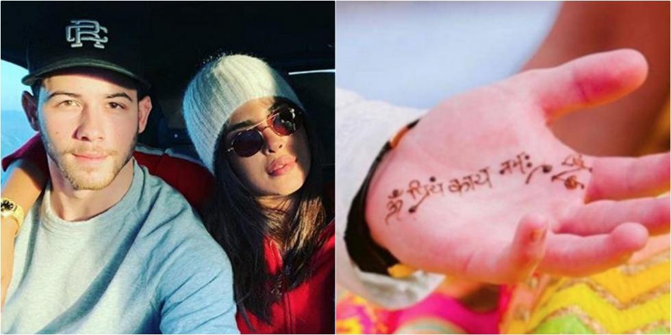 Nick Jonas's Mehendi Dedicated to Priyanka Chopra is Just Goals!