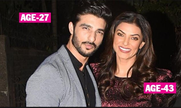 Sushmita Sen and Rohman