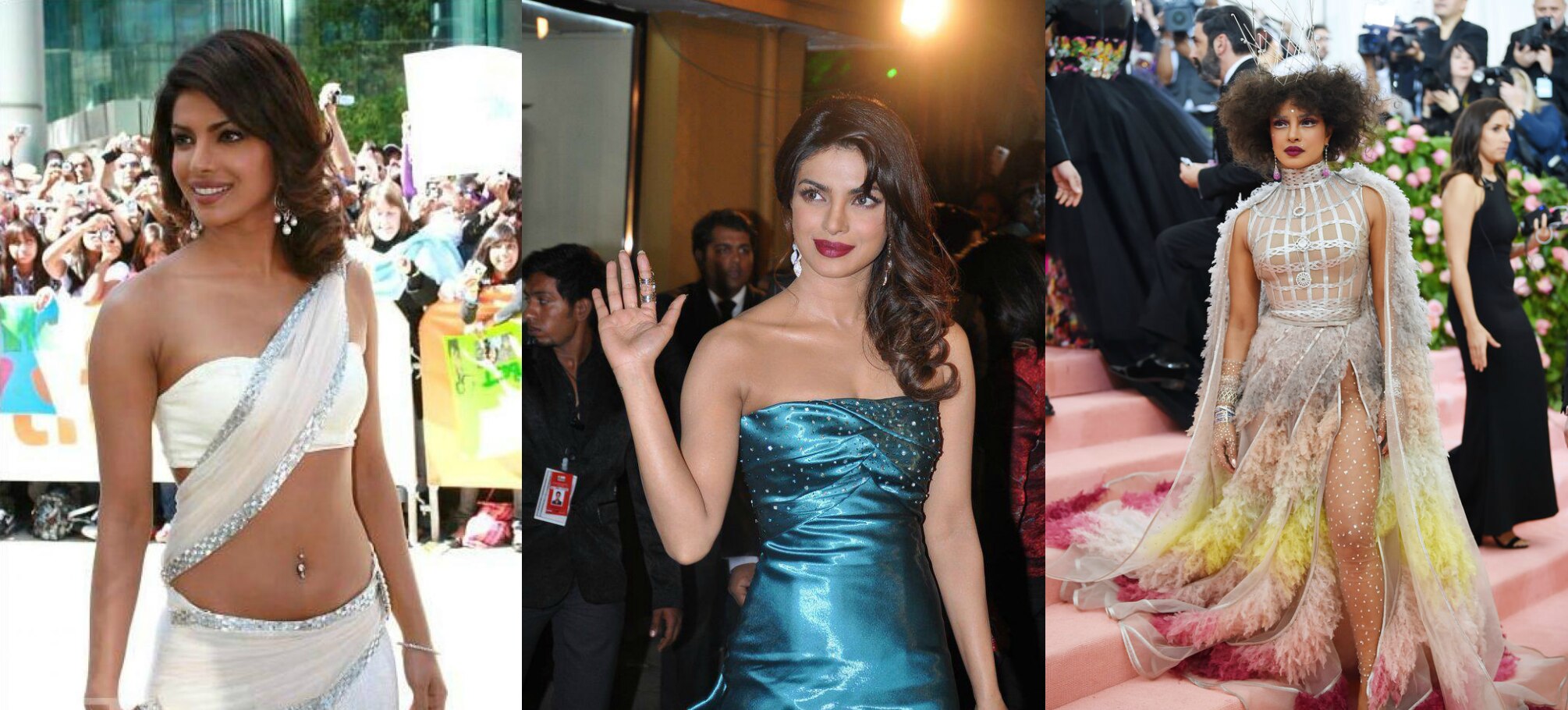 Must See! Priyanka Chopra's Red Carpet Style Evolution