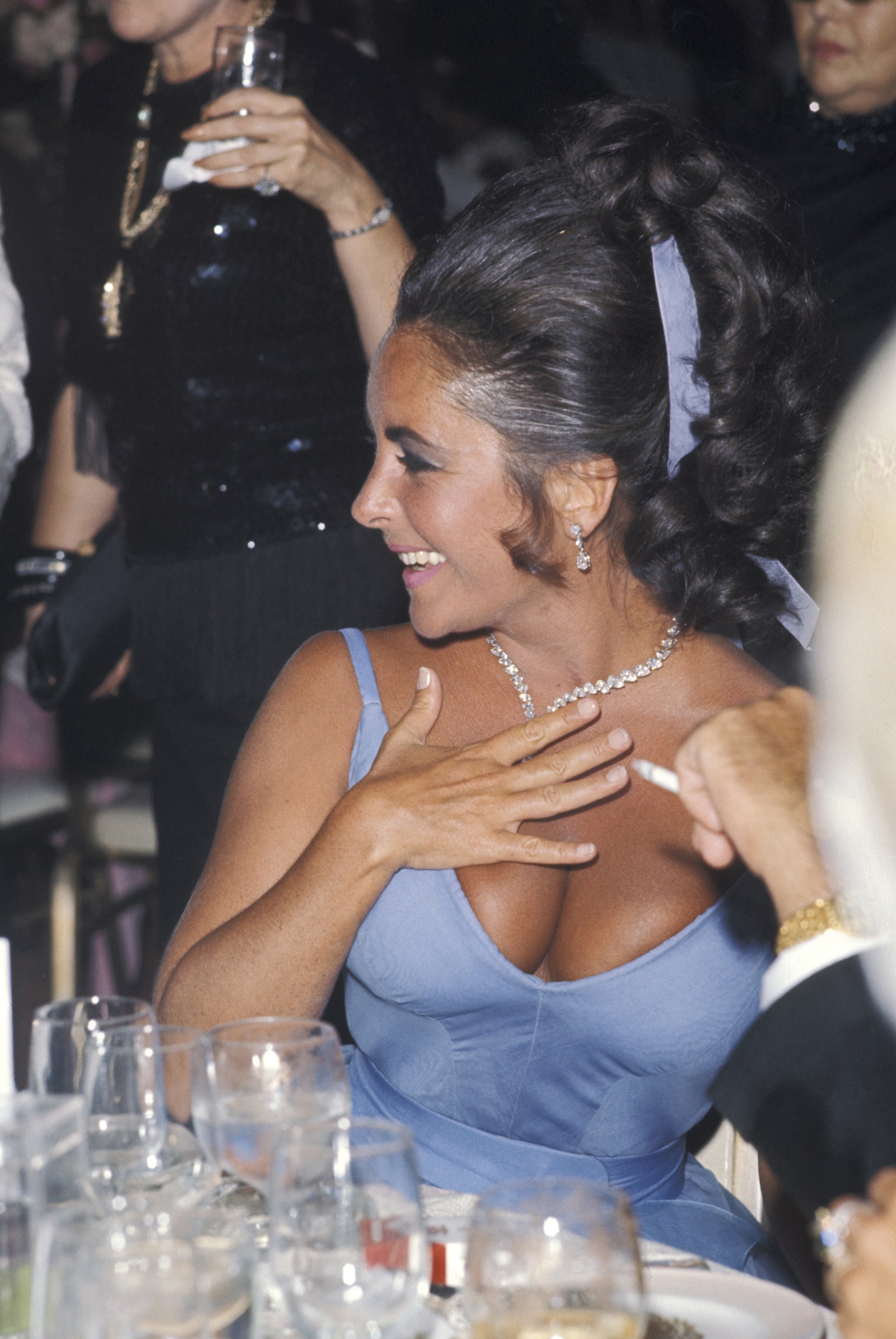 7. 1970 Elisabeth Taylor’s glam