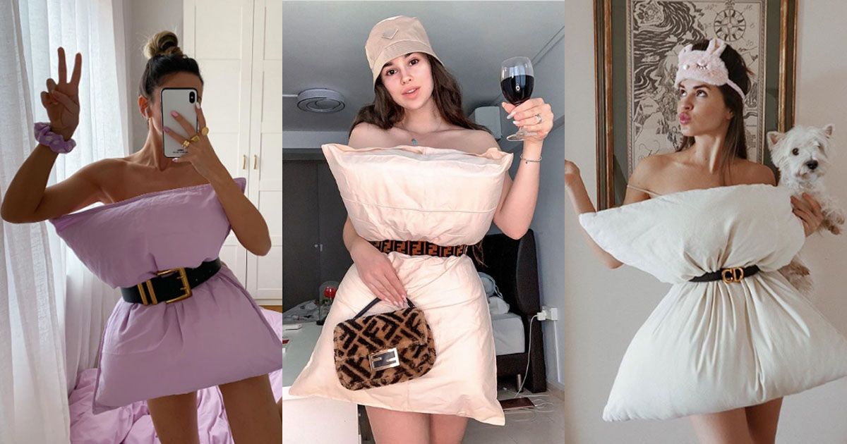 The #QuarantinePillowChallenge is taking over Instagram