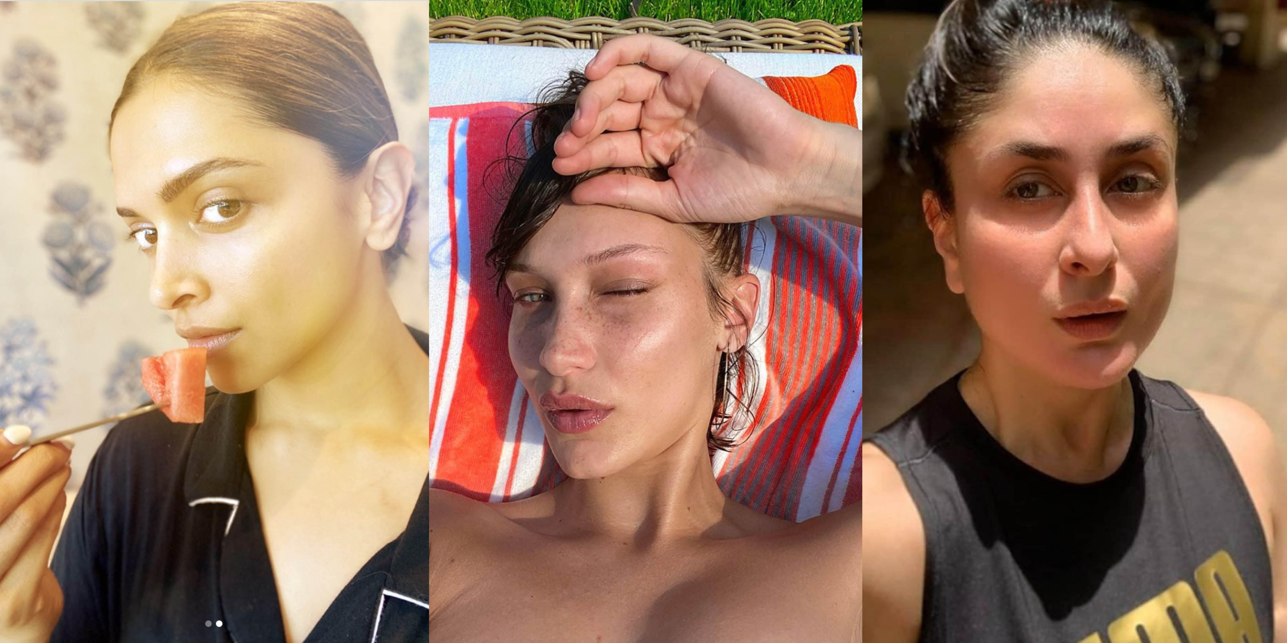 20 Times Celebs Rocked the No-Makeup Selfie in Quarantine