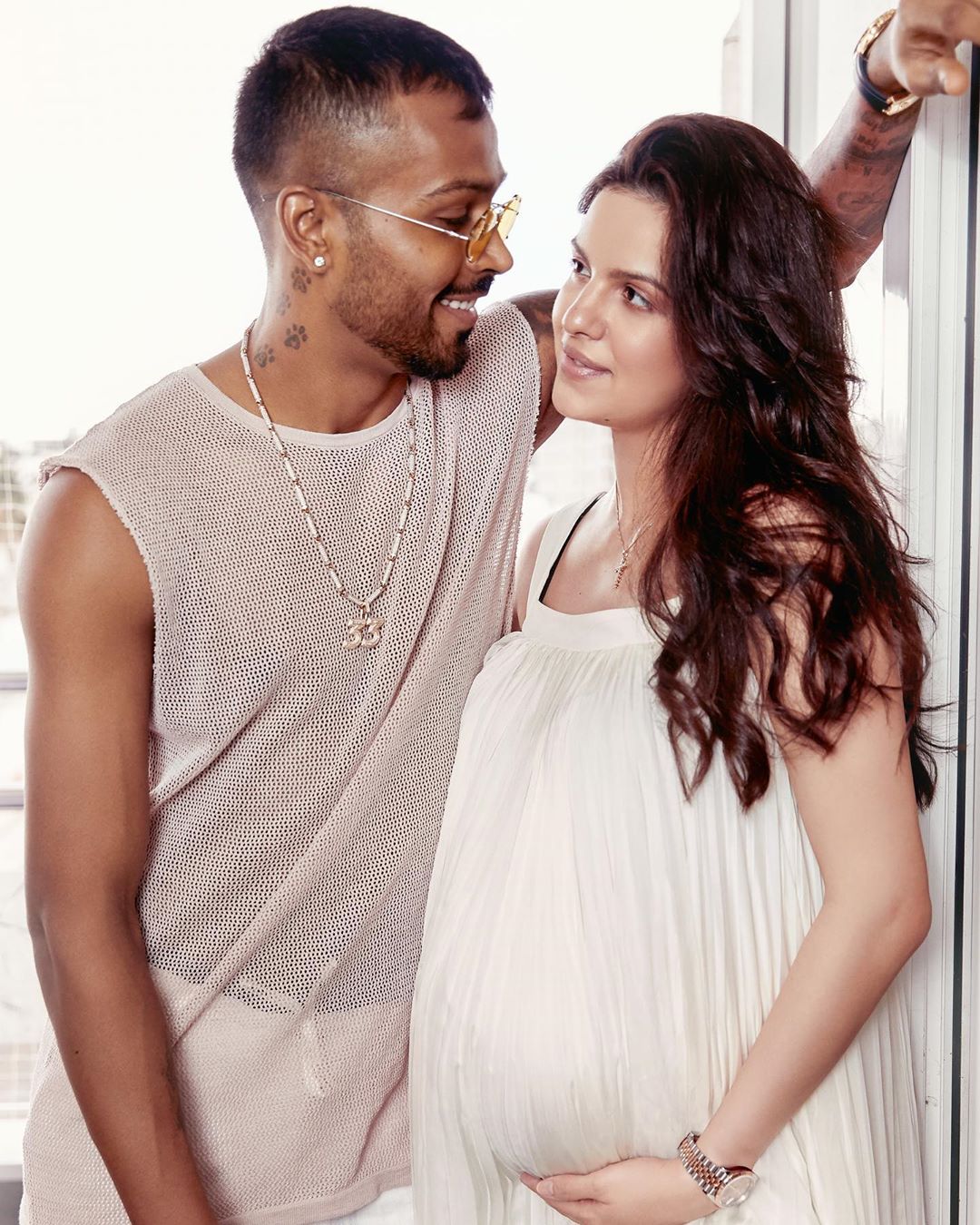 Hardik Pandya and Natasa Stankovic