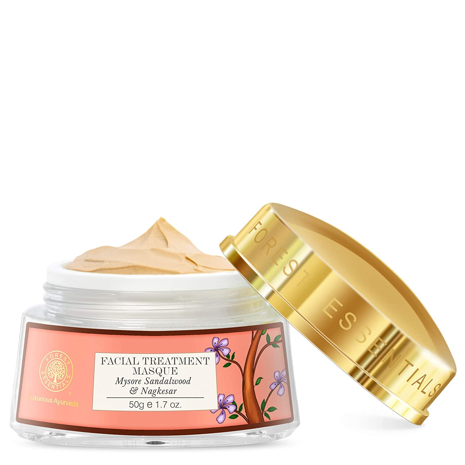 Forest Essentials, Facial Treatment Masque Sandalwood & Nagkesar, Rs.