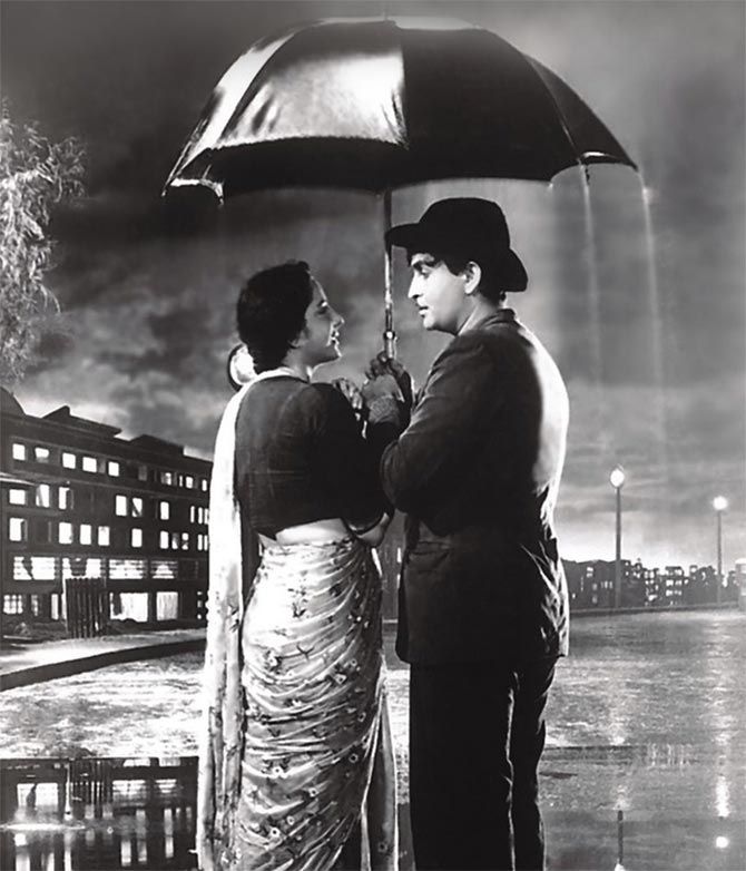 Nargis in Shri 420