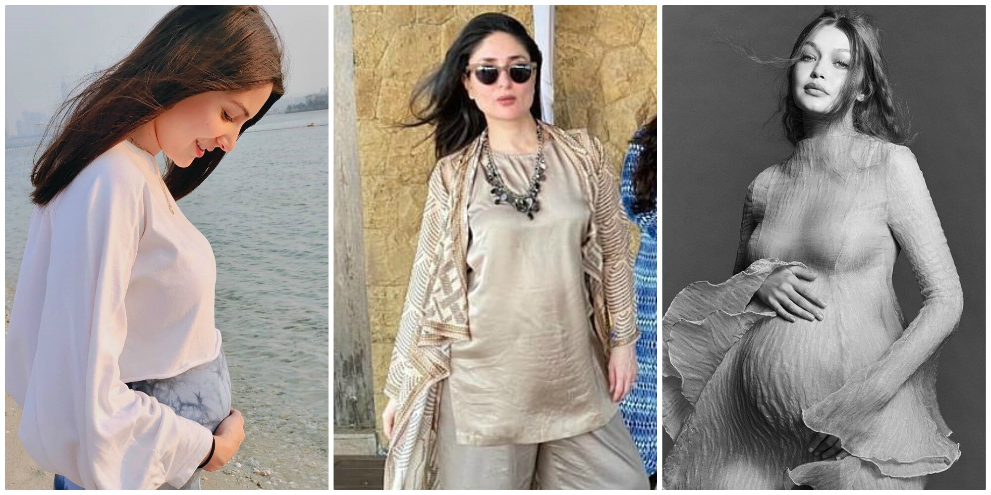 15 Lessons in Maternity Dressing from Anushka Sharma, Kareena Kapoor Khan, Gigi Hadid and more