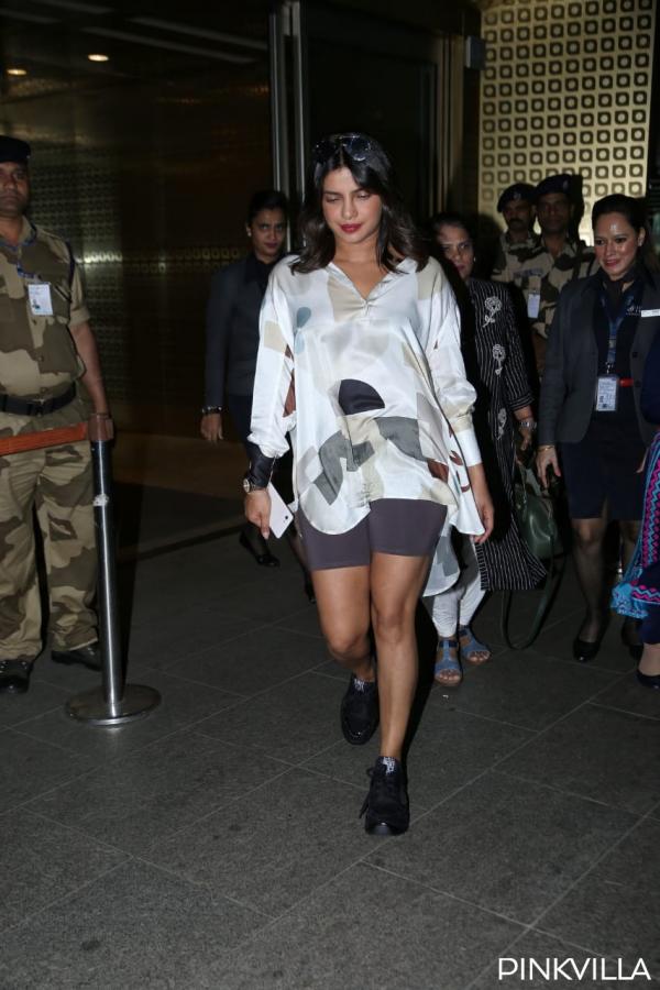 Billowy shirt and cycling