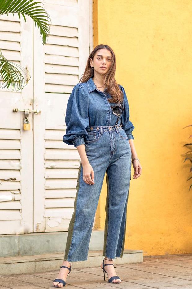 You can't go wrong with the season-less double denim