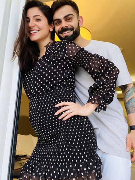 Anushka Sharma Pregnancy Dress by L.A Label