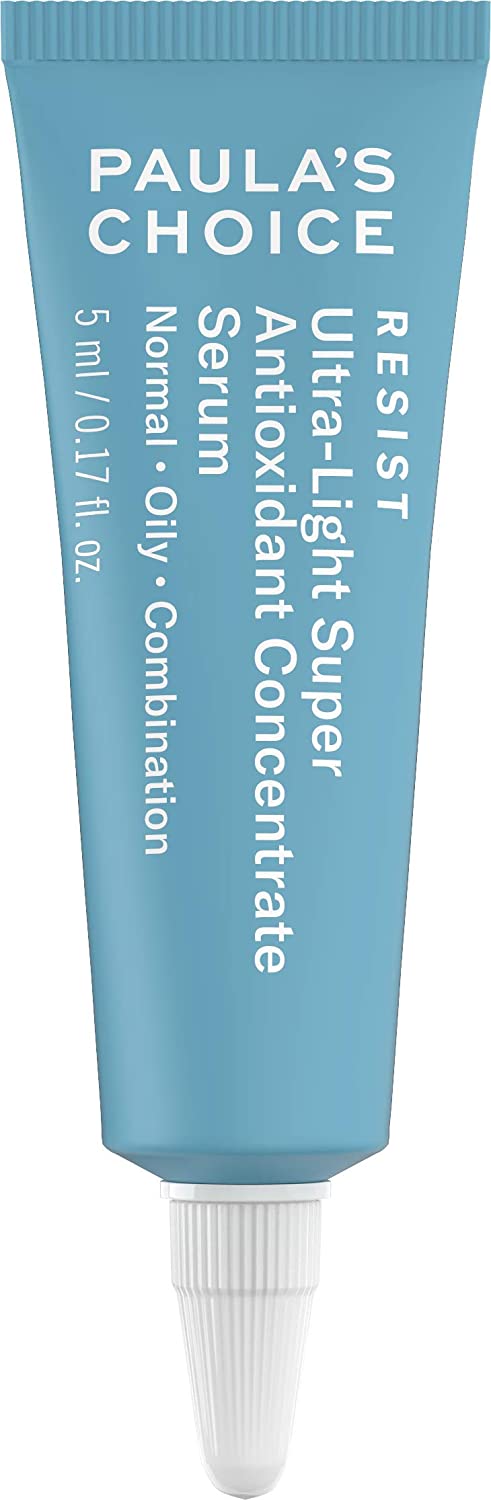 Lightweight exfoliation and hydration: Paula's Choice RESIST Ultra-Light Antioxidant