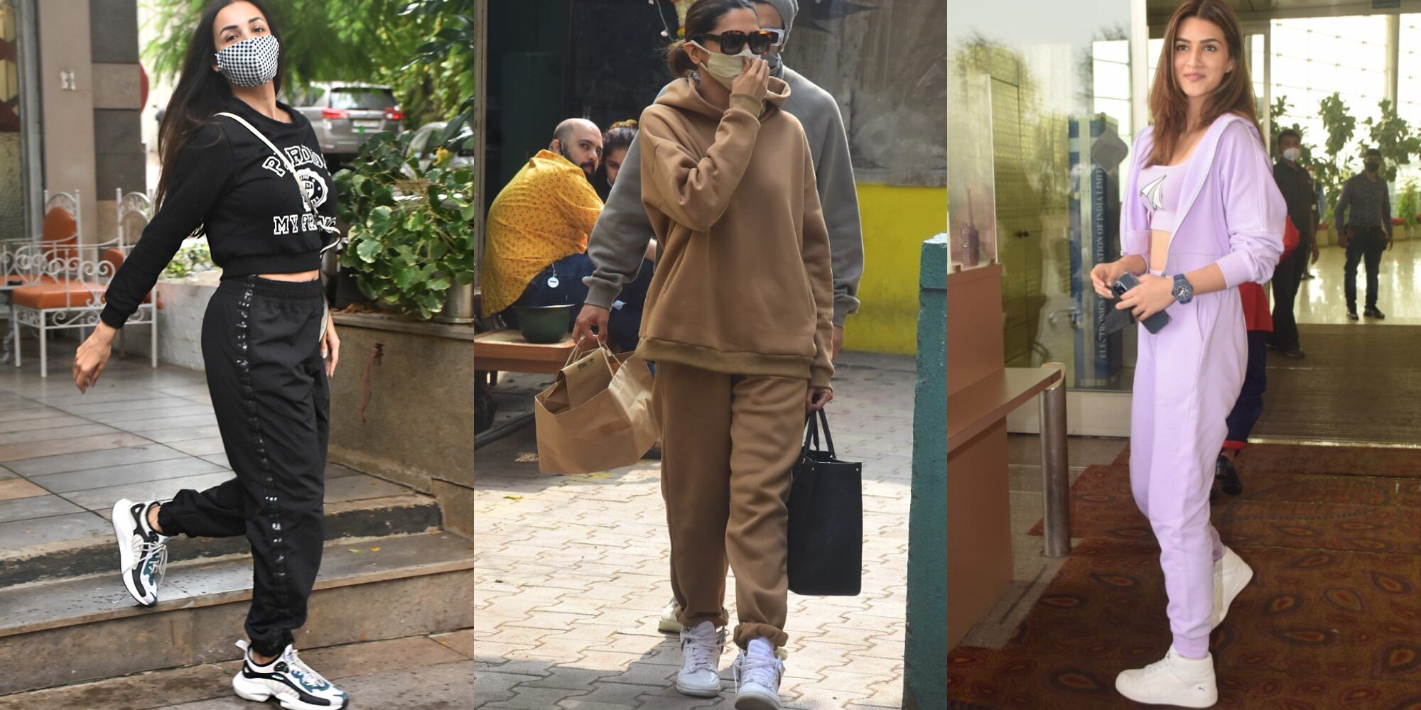 From Deepika Padukone to Malaika Arora, Here's How Celebs are Making Sweats and Joggers Look Chic