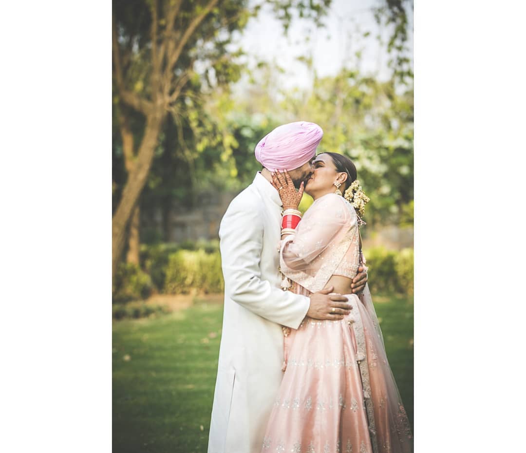 Neha Dhupia and Angad Bedi
