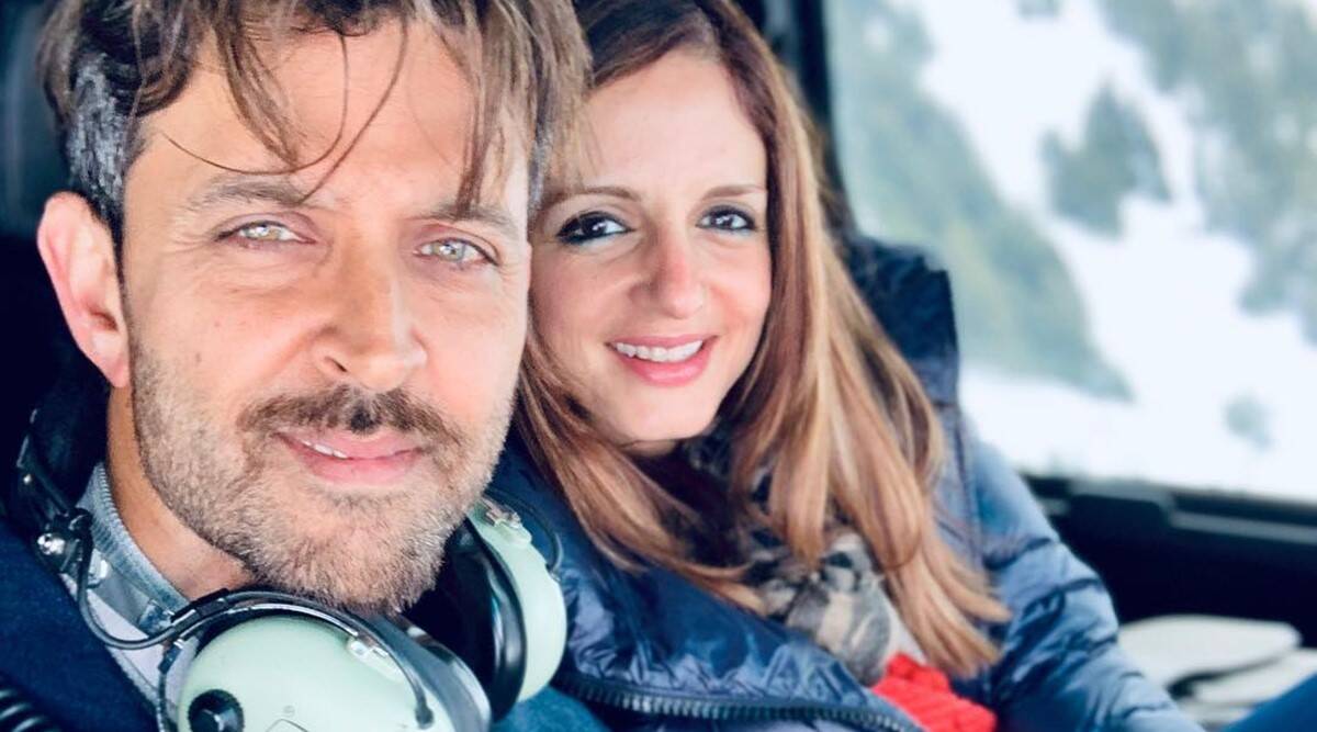 Hrithik Roshan and Sussanne