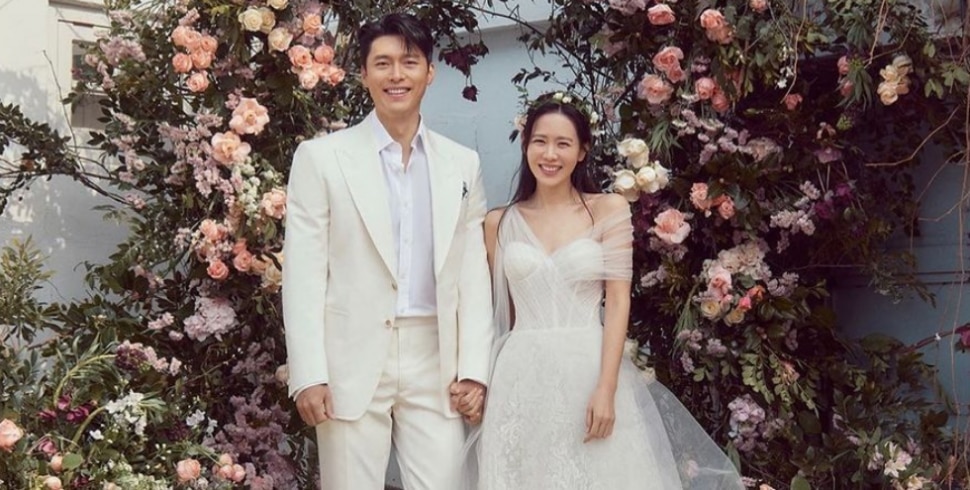 'Crash Landing On You' Stars Hyun Bin and Son Ye-Jin Tie the Knot in an Intimate Ceremony