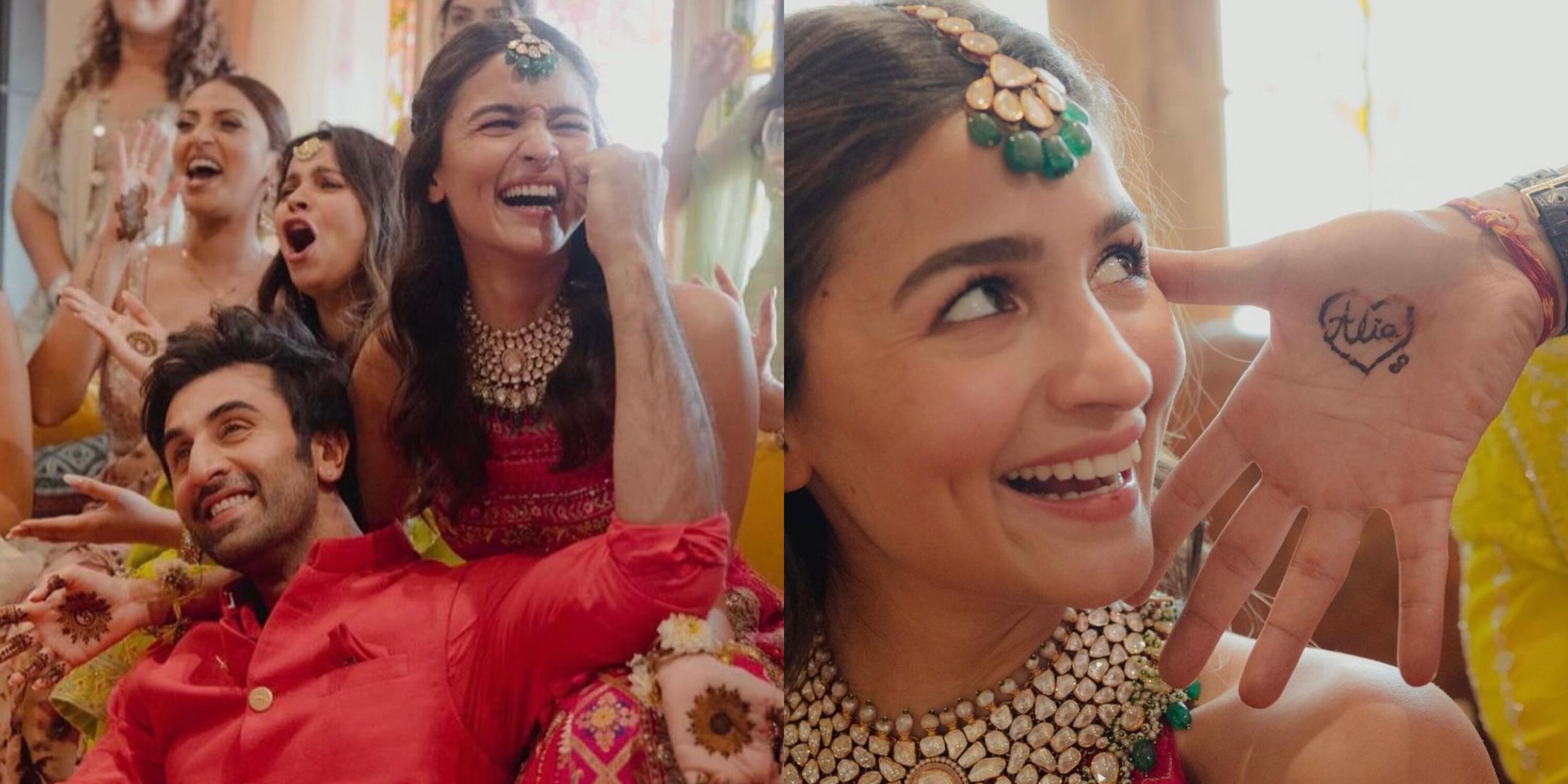 Alia and Ranbir's Mehendi Was a Riot of Fun, Colour and Laughter 