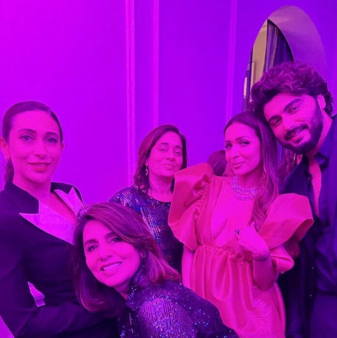 Karisma, Neetu Singh, Malaika Arora, Arjun Kapoor and Nitasha Nanda