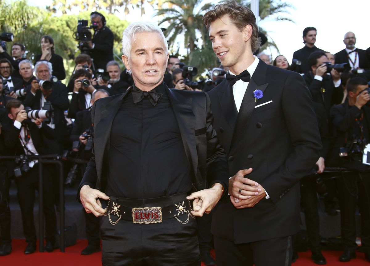 Director Baz Luhrmann and Austin Butler