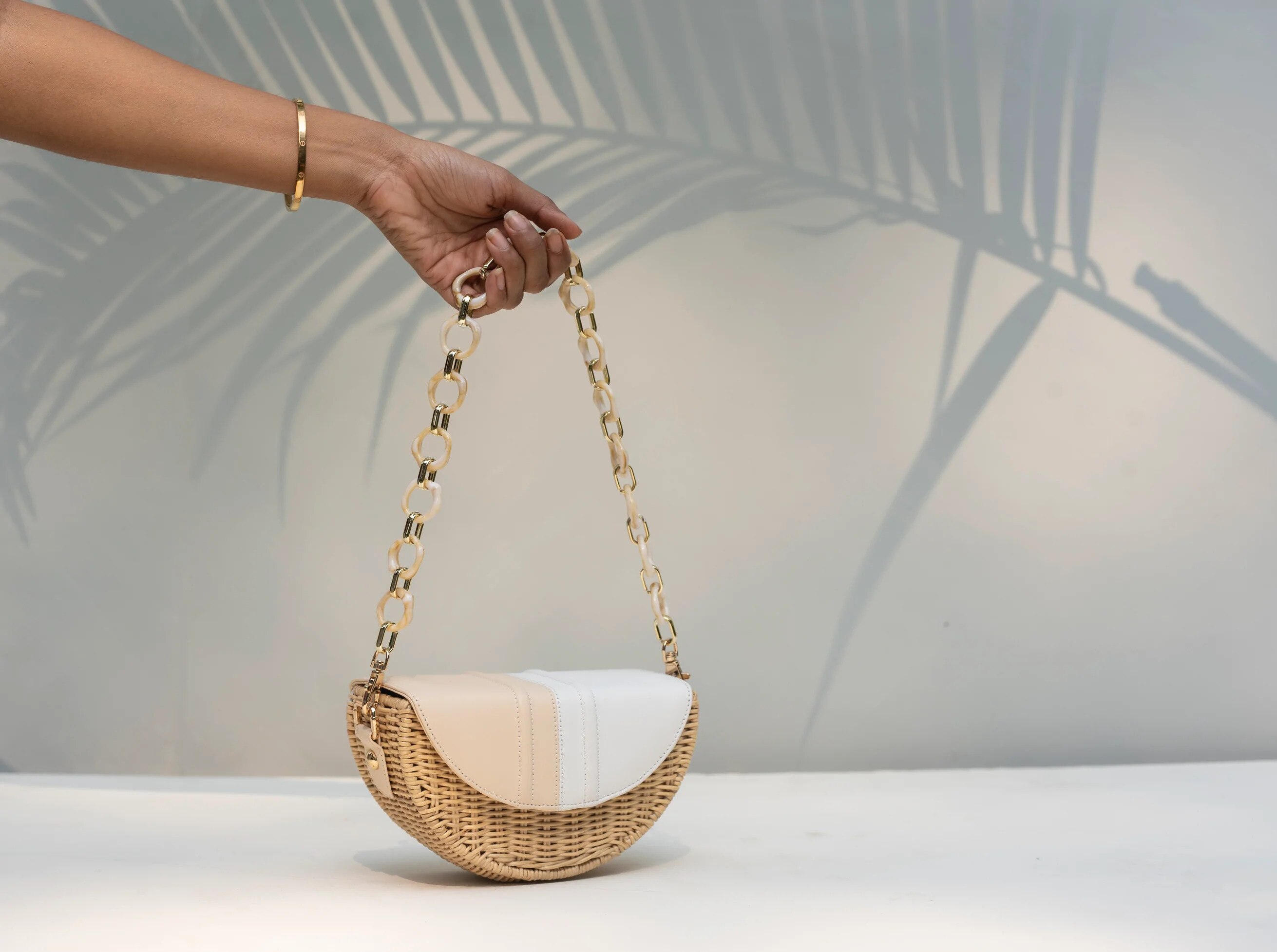 Isla saddle bag, Wicker Weaves, Rs.