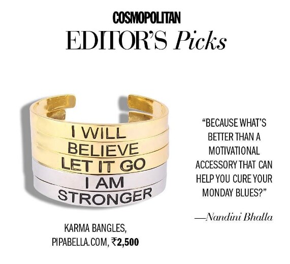 Pipa bella 2025 karma bangles review