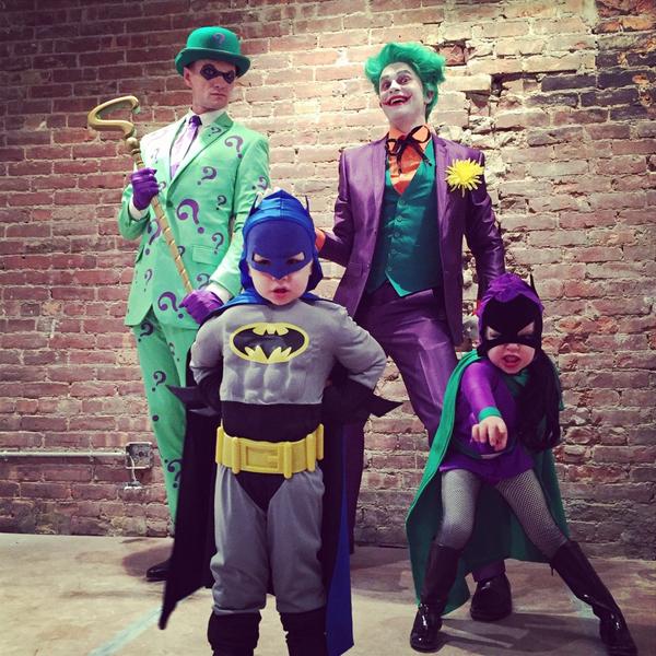Neil Patrick Harris and family