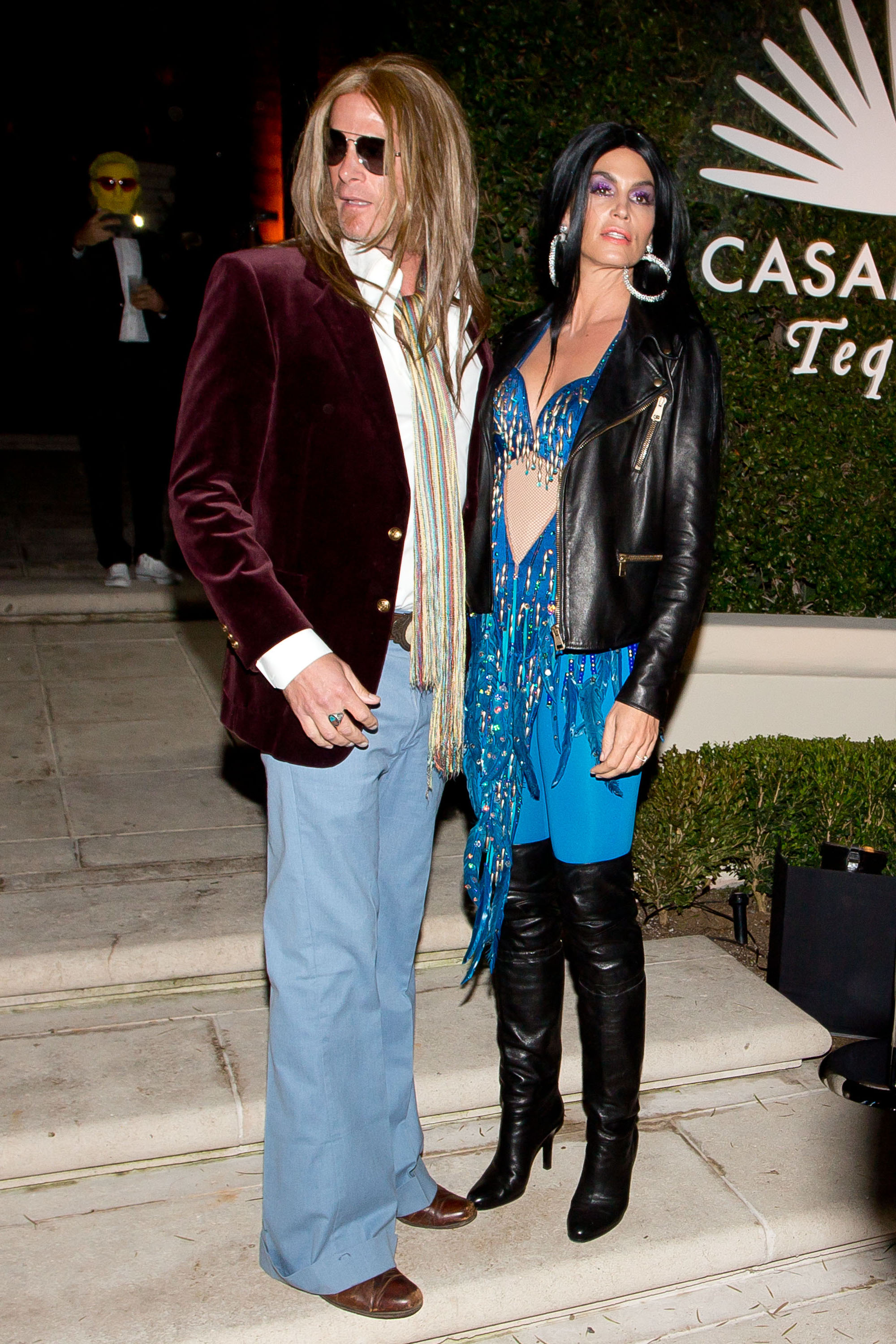 CINDY CRAWFORD WITH HUSBAND RANDY GERBER