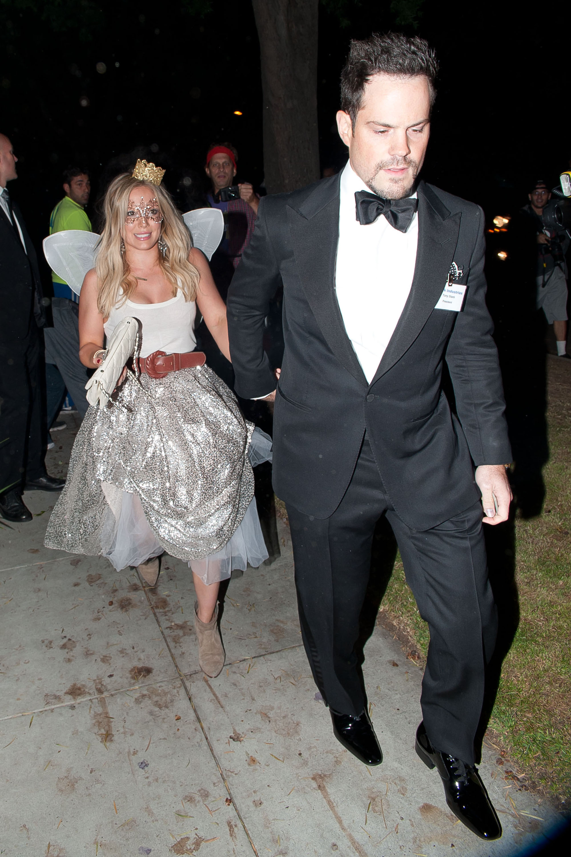 HILARY DUFF AND MIKE COMRIE
