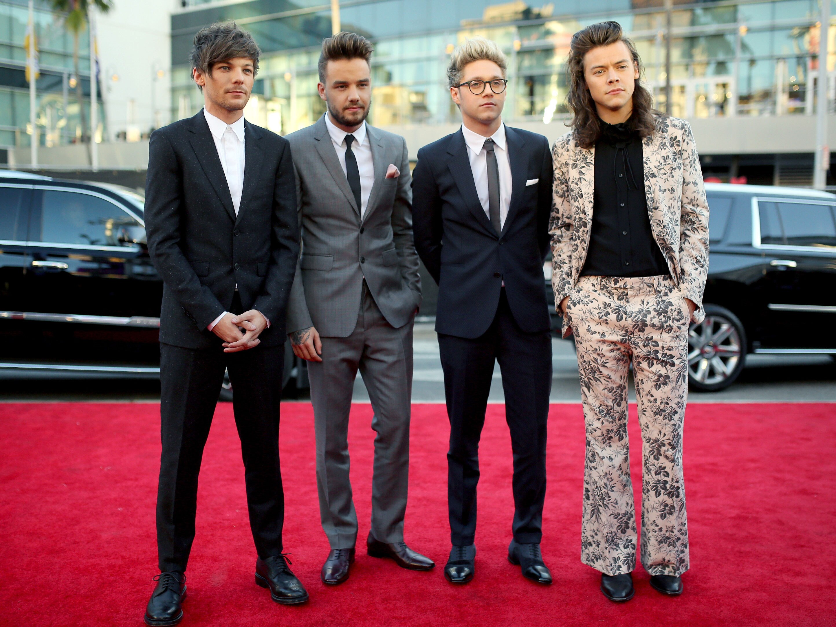 Louis Tomlinson, Liam Payne, Niall Horan and Harry Styles of One Direction