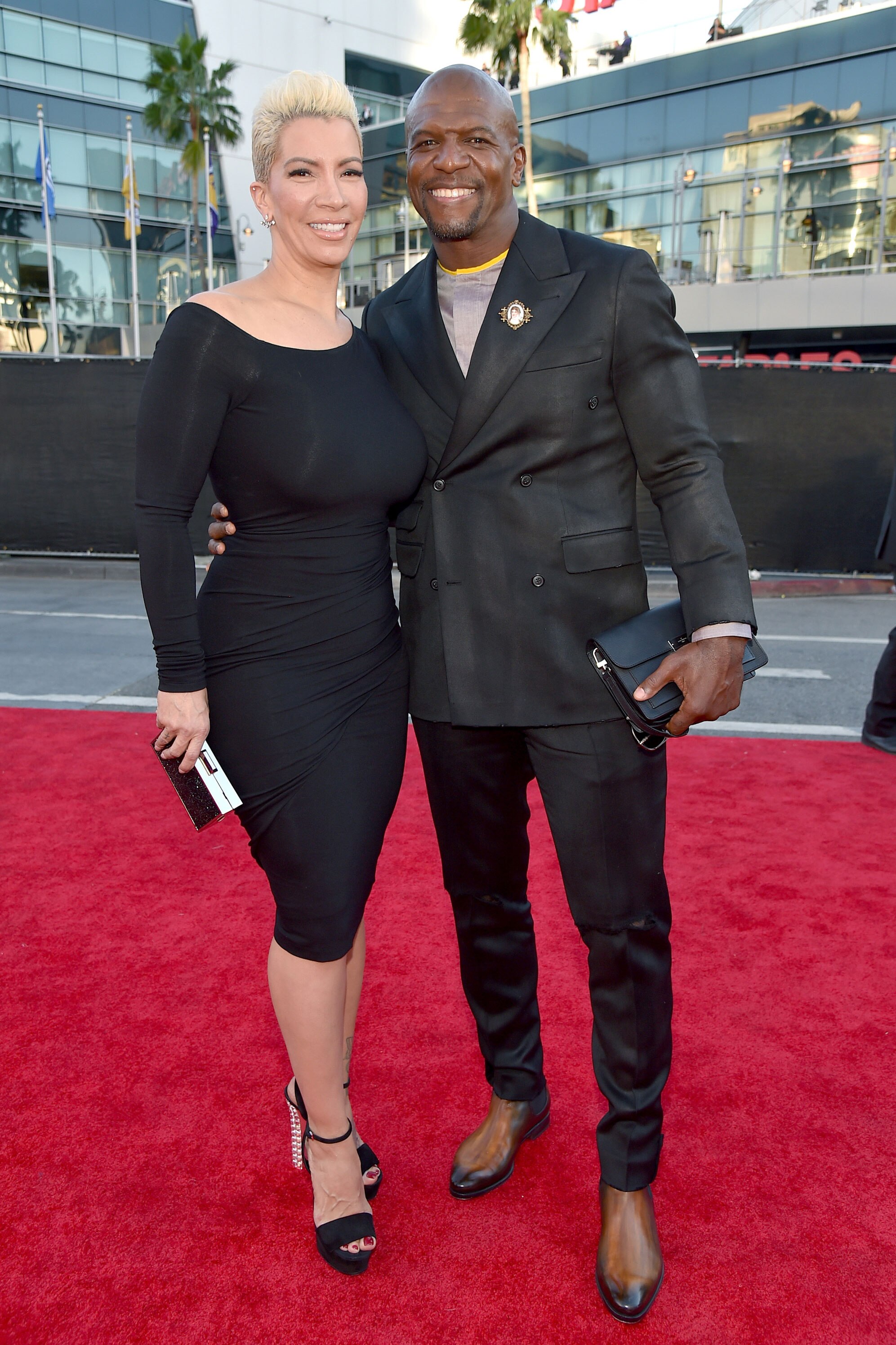 Rebecca King-Crews and Terry Crews 