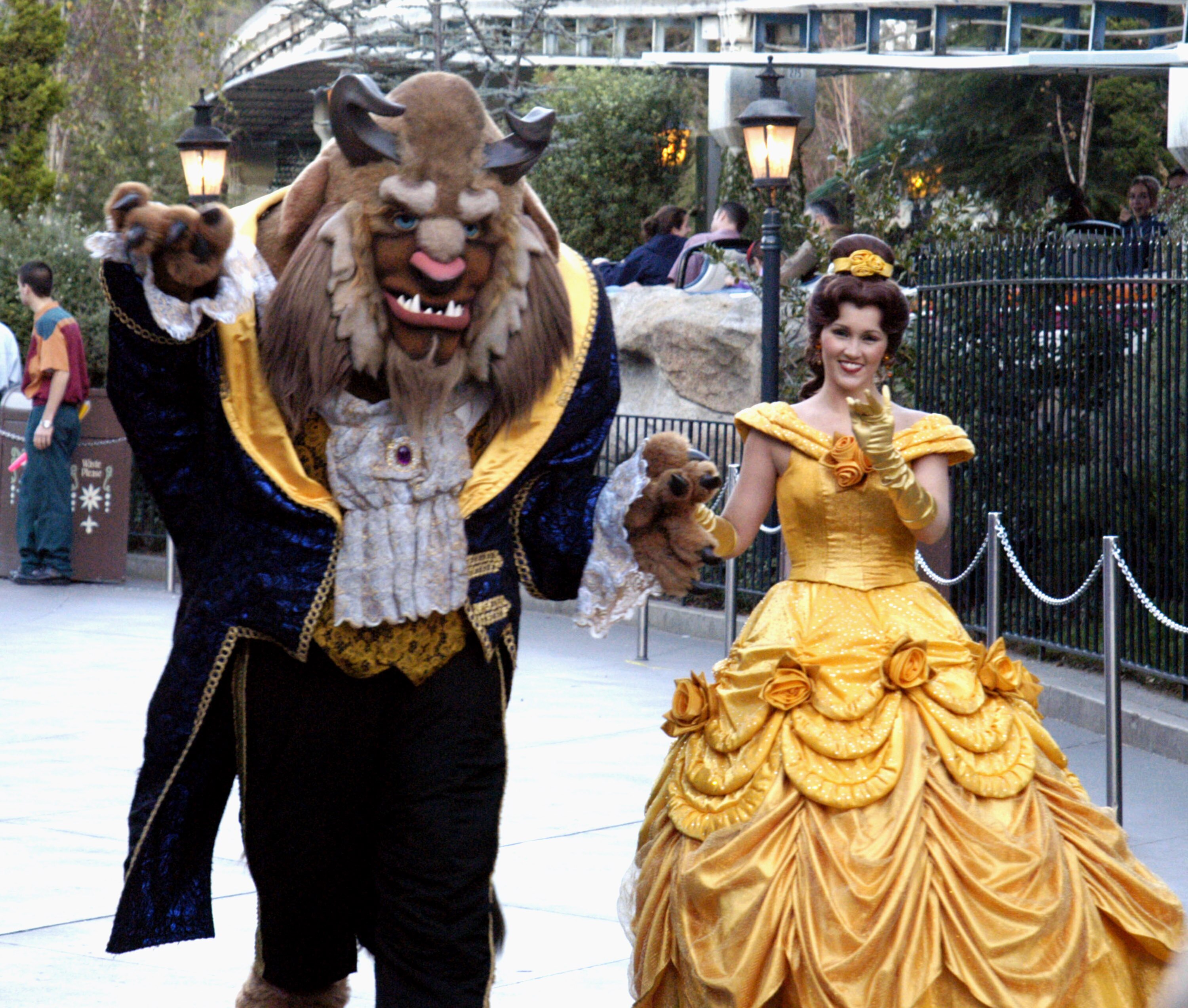 You'll never see double characters.