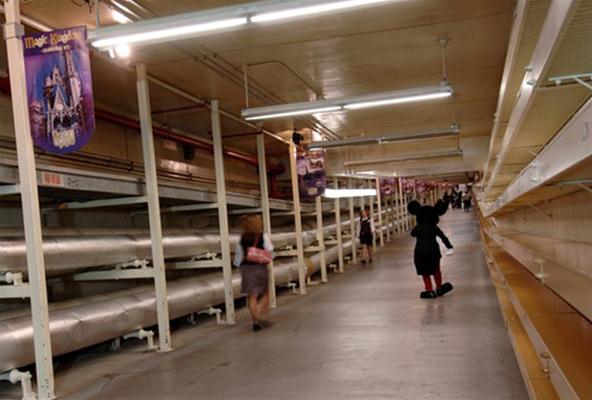 There's an underground city.