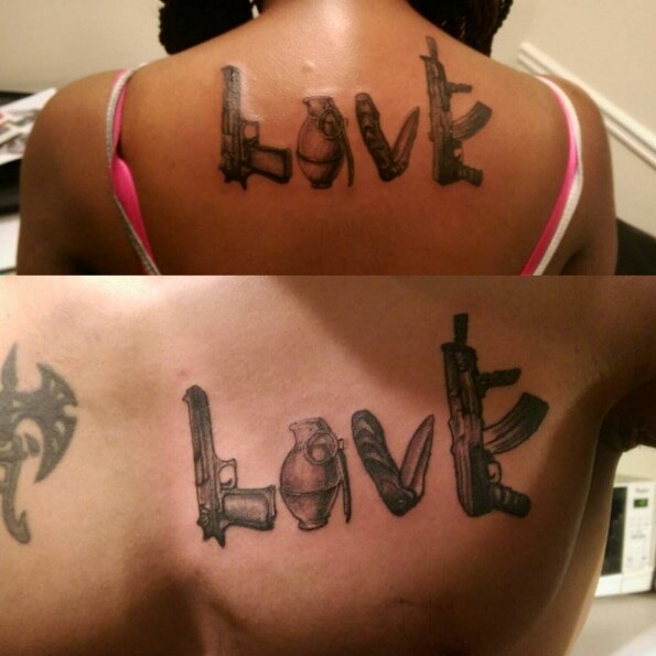 LOVE IS A BATTLEFIELD