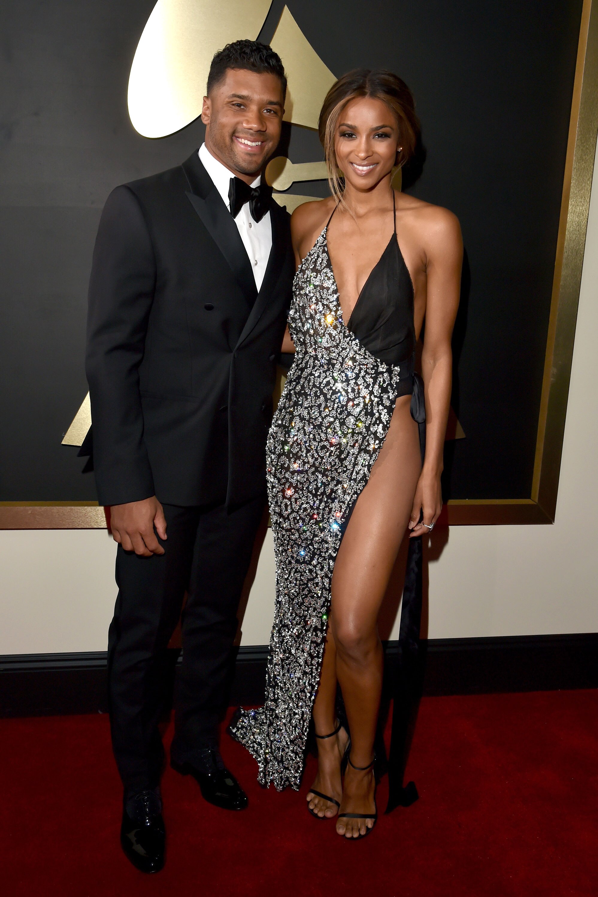 Russell Wilson and Ciara