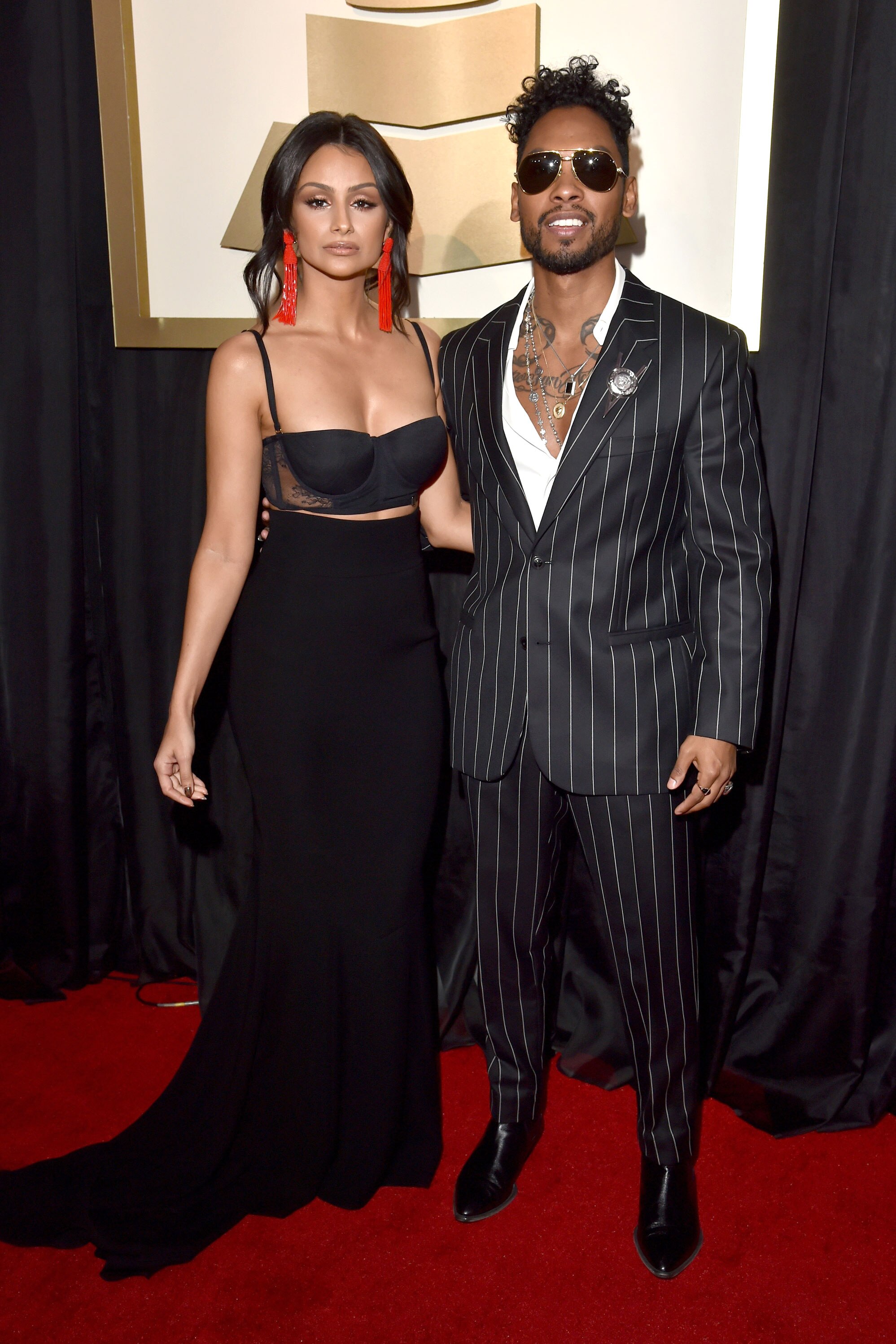 Nazanin Mandi and Miguel