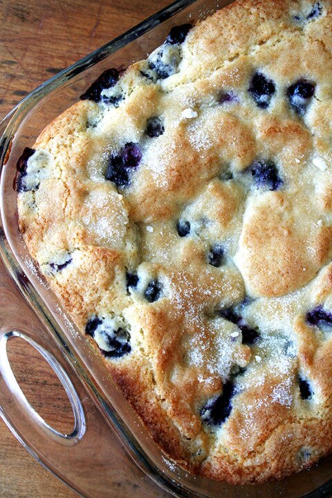 Buttermilk Blueberry Breakfast Cake