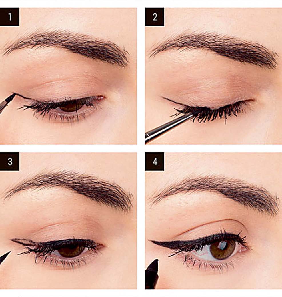 get the perfect winged liner