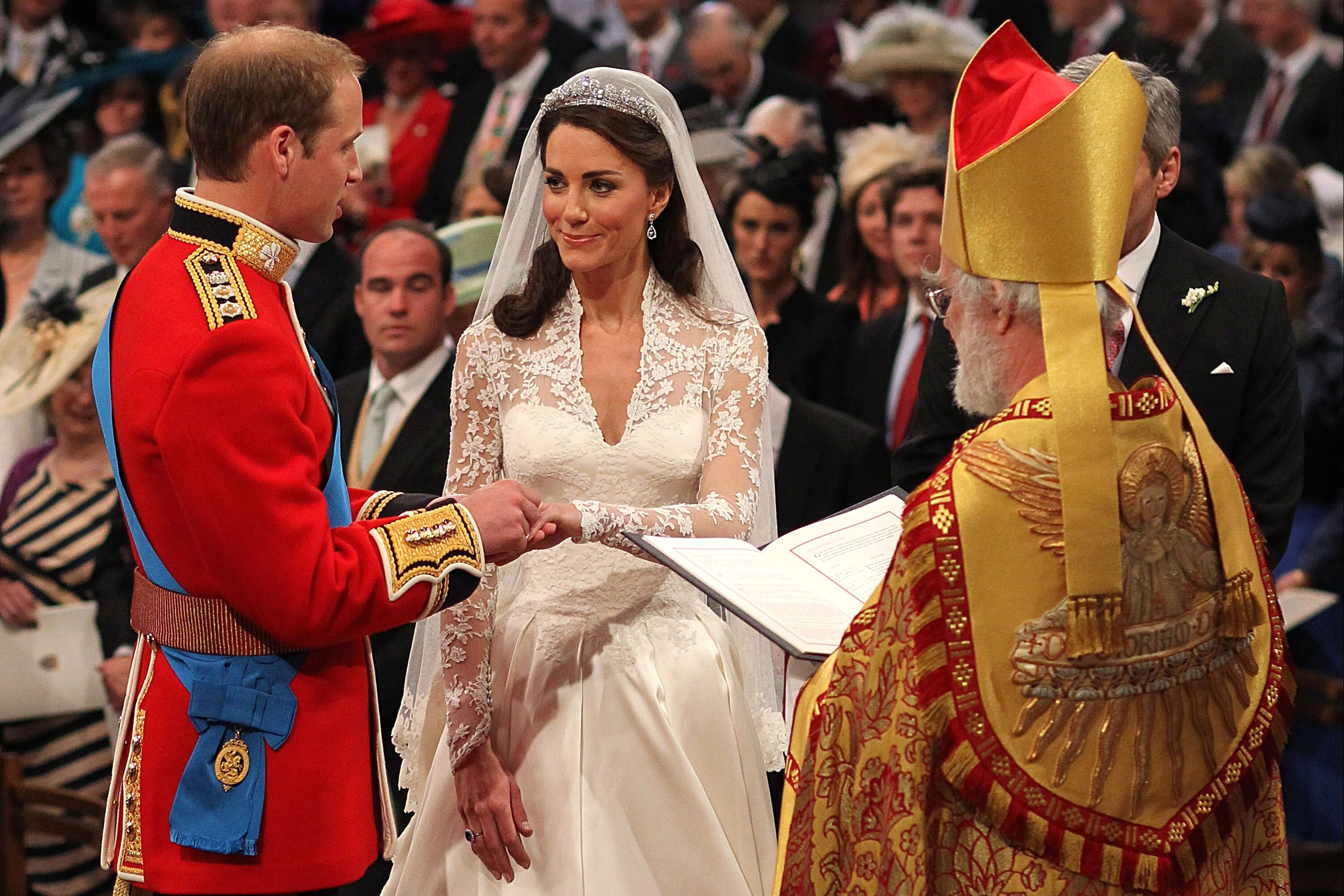 William doesn't get a ring.
