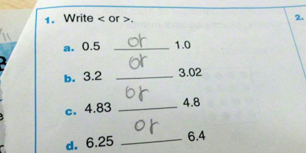 15 of the Most Hilarious Test Answers Kids Have Ever Come Up With