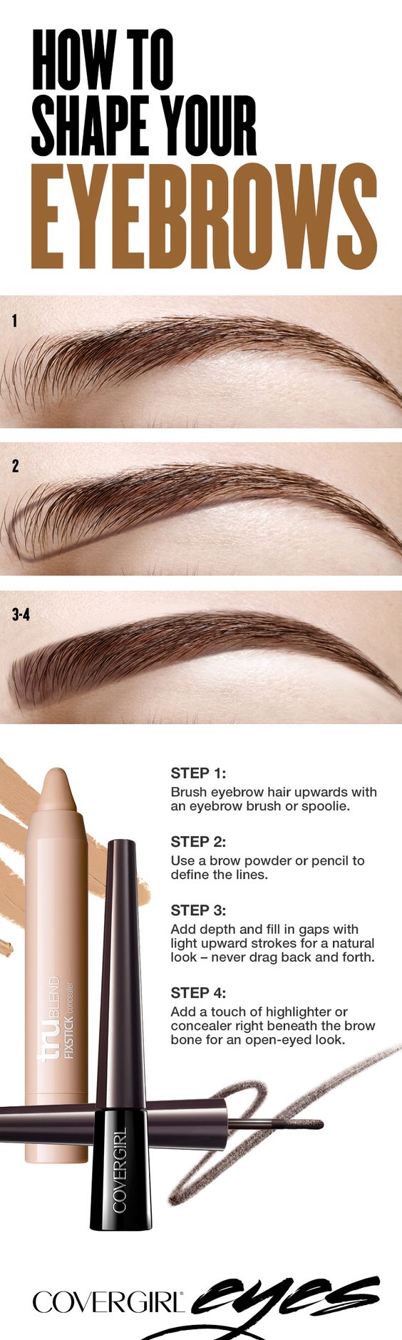 Shape your eyebrows.