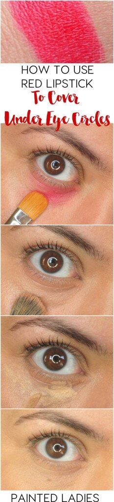 Cover under-eye circles.