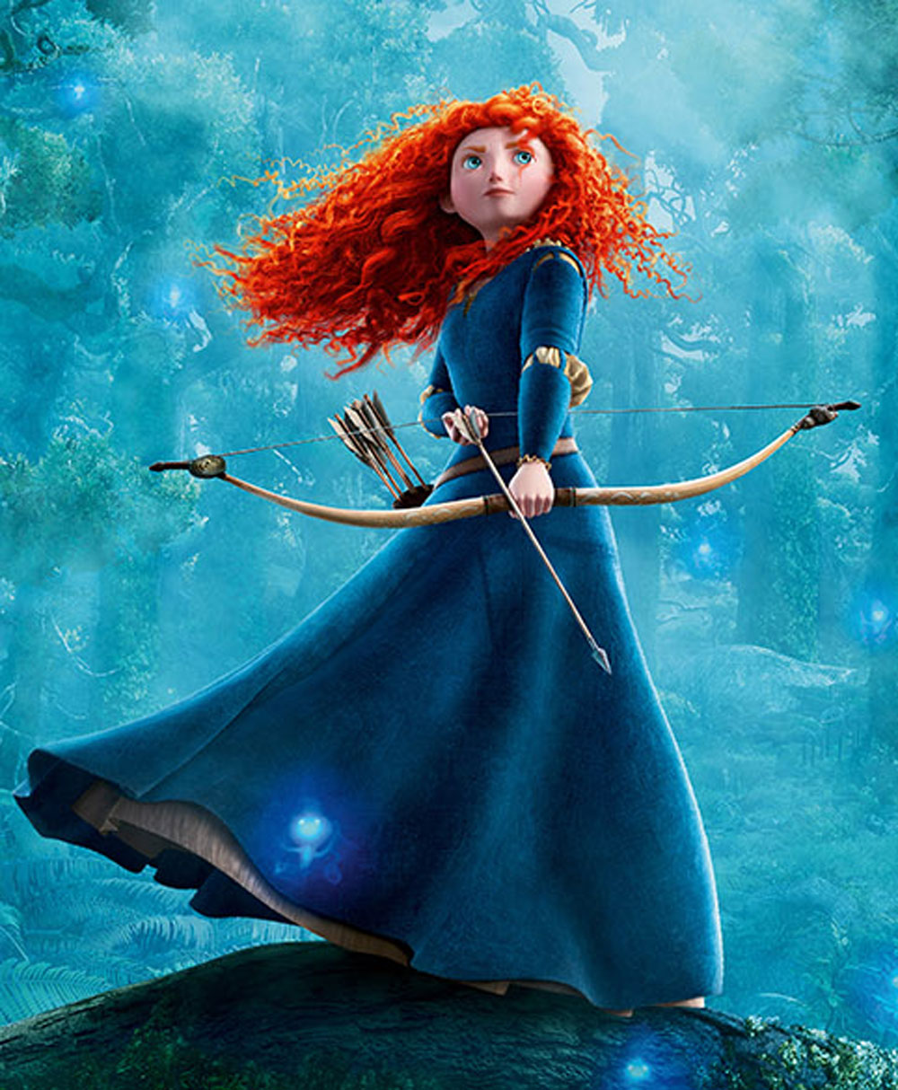 Merida's Go-to Green Dress, <i>Brave</i>