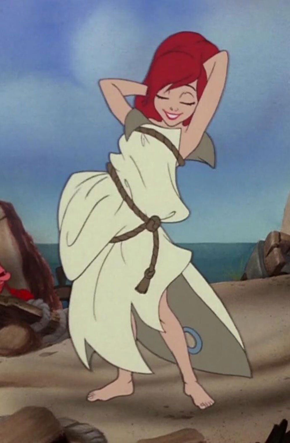 Ariel's DIY Sail-and-Rope Dress, <i>The Little Mermaid</i>