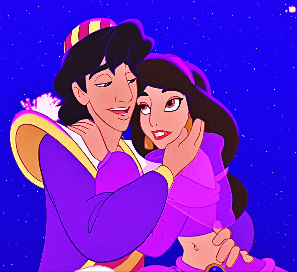 Jasmine's Purple Wedding Look, <i>Aladdin</i>