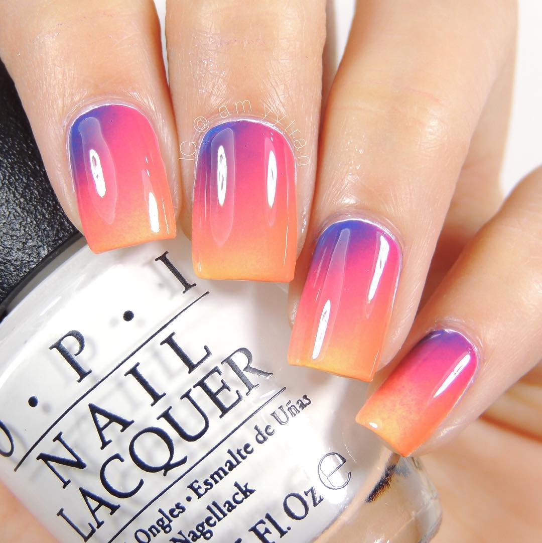 Diagonal Ombre