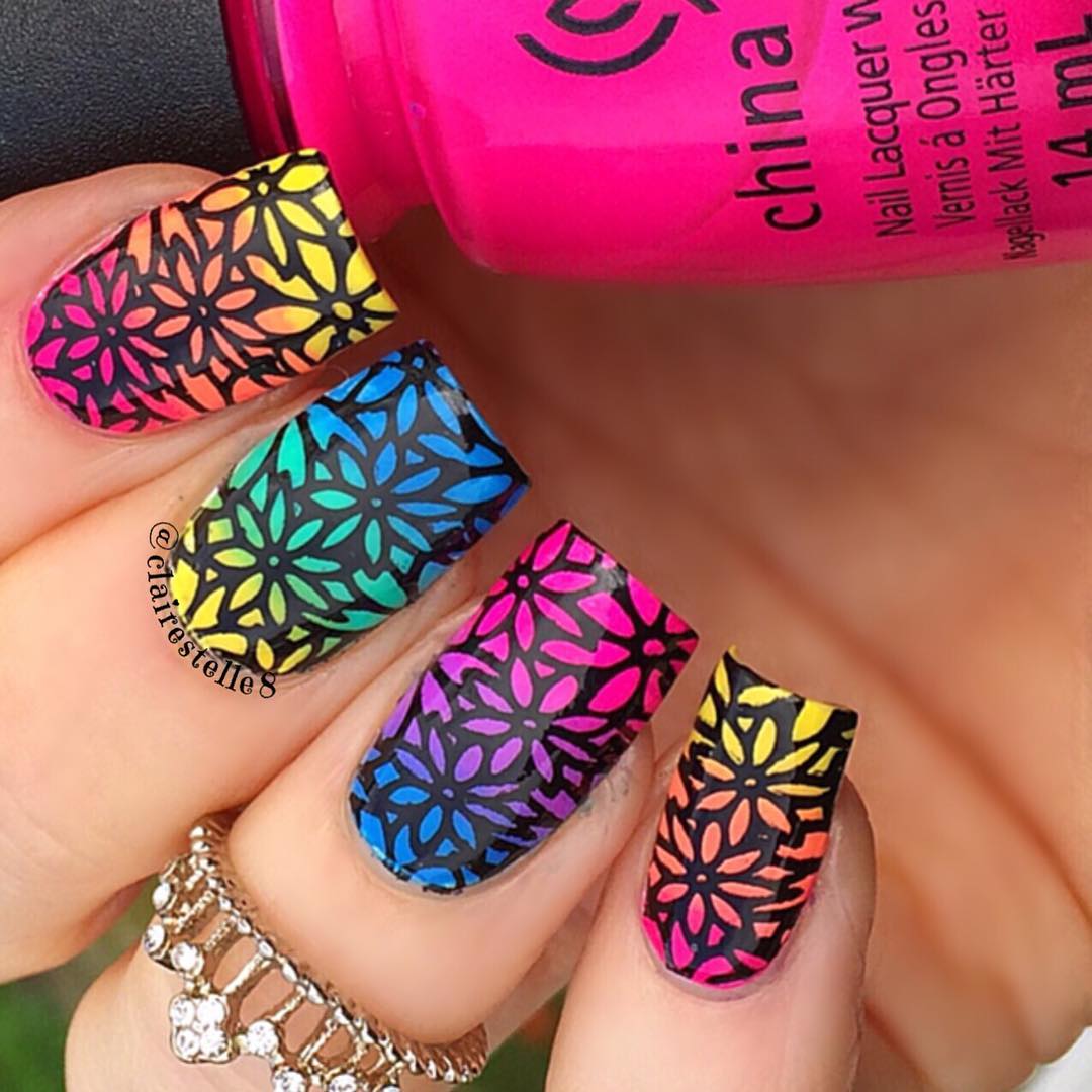 Ombre + Lisa Frank