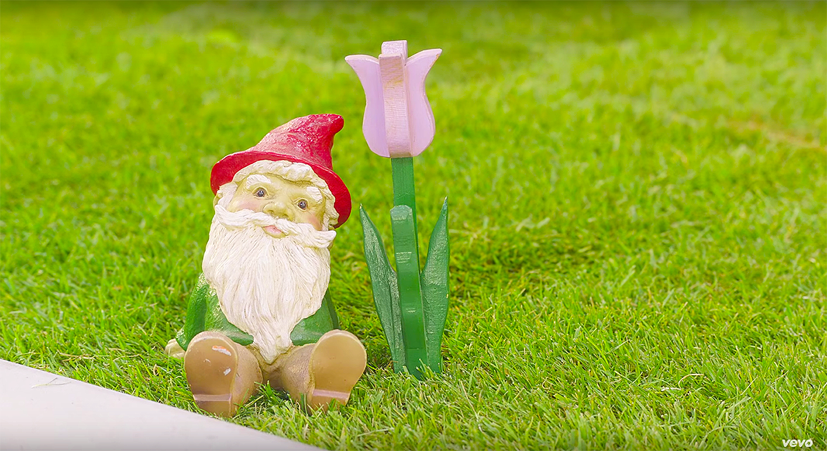 This, though, is just a garden gnome.