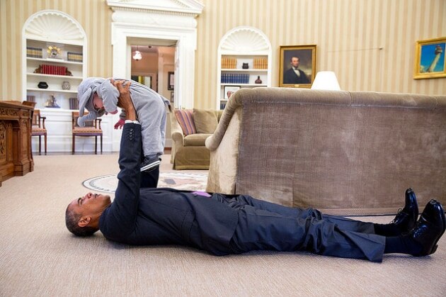 40 Times Barack Obama Kicked Into Full-Dad Mode