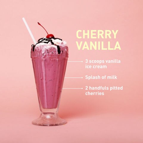 Cherry-Vanilla Milkshake Cherry-Vanilla Milkshake