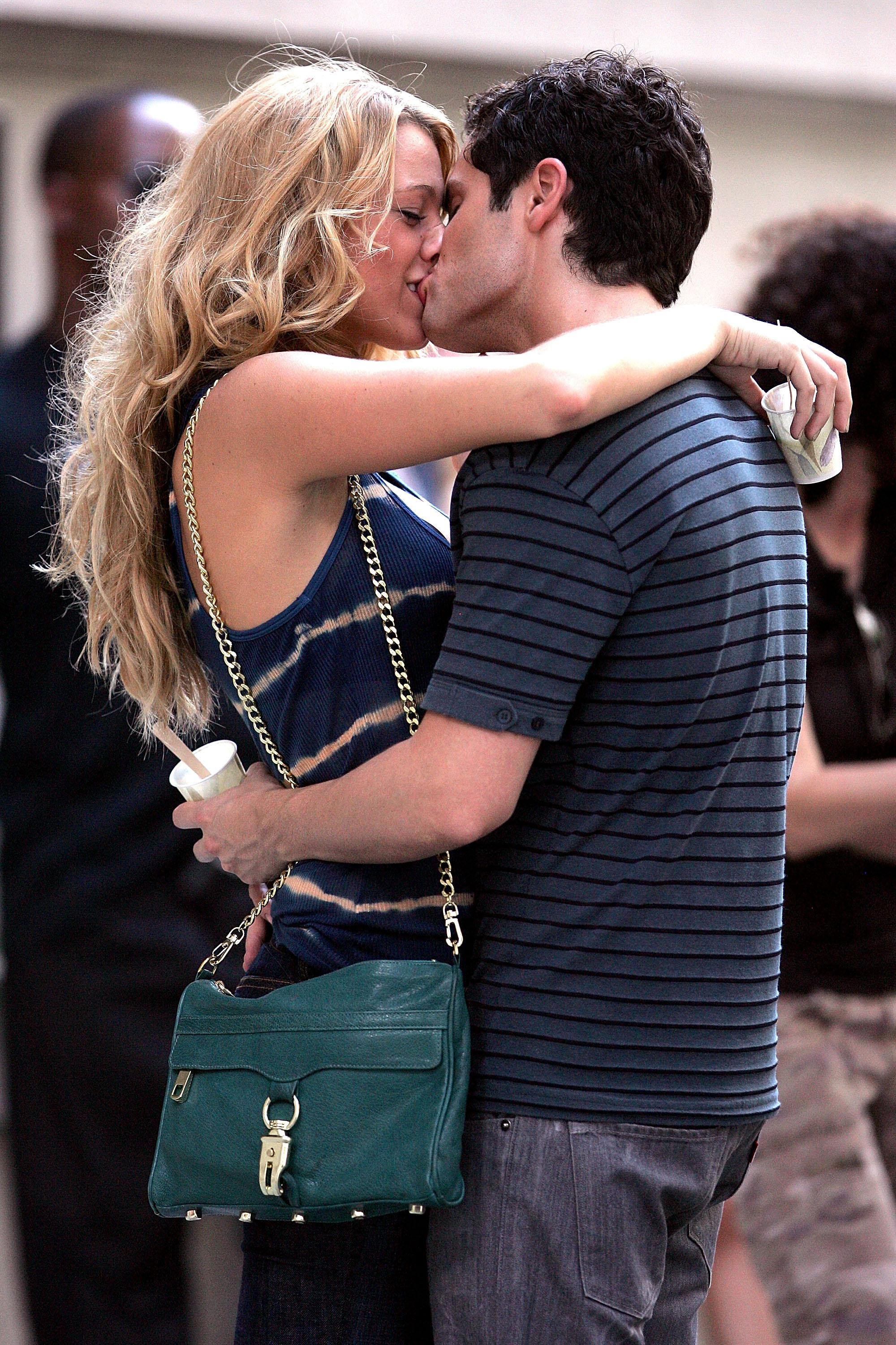 Blake Lively and Penn Badgley