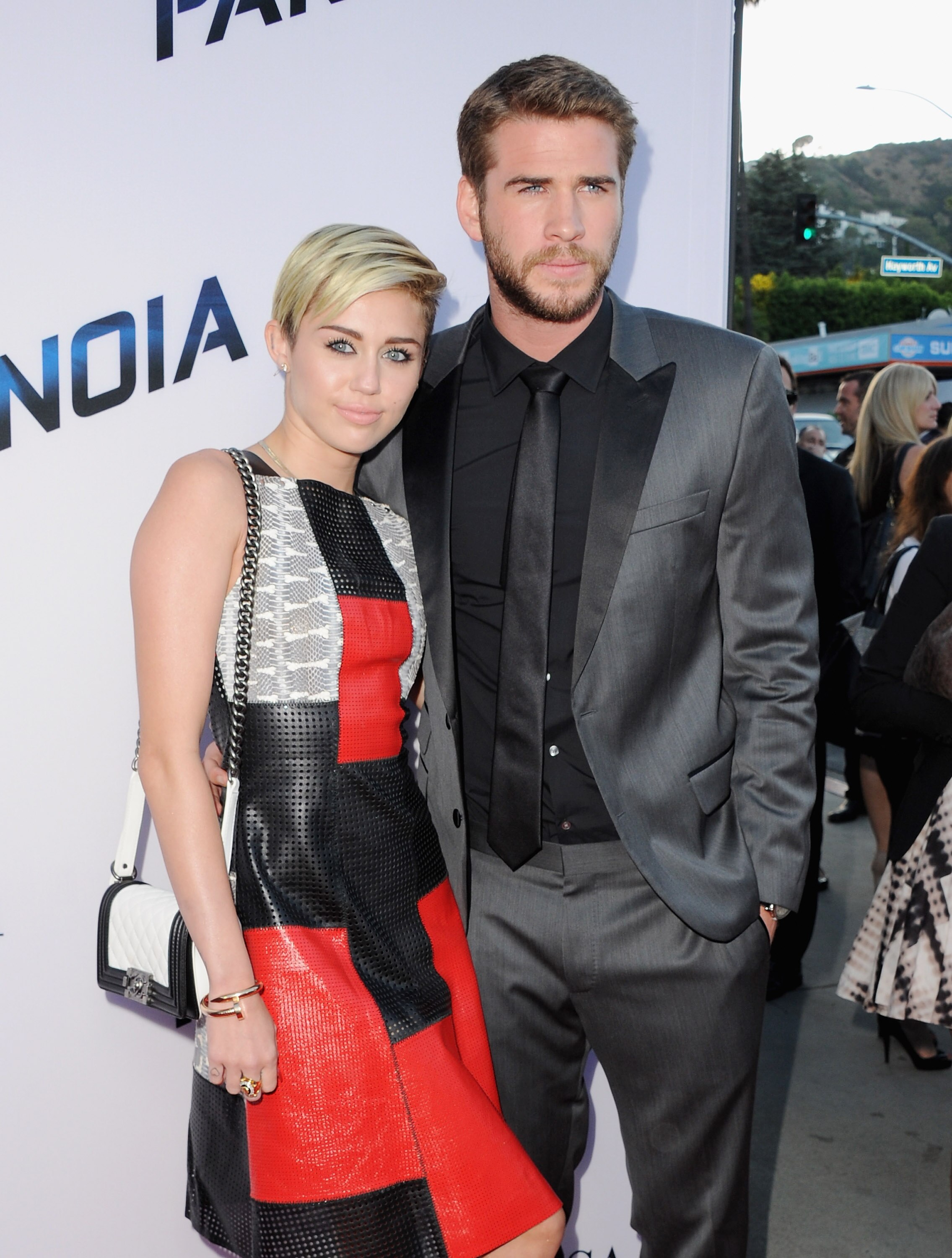 Miley Cyrus and Liam Hemsworth