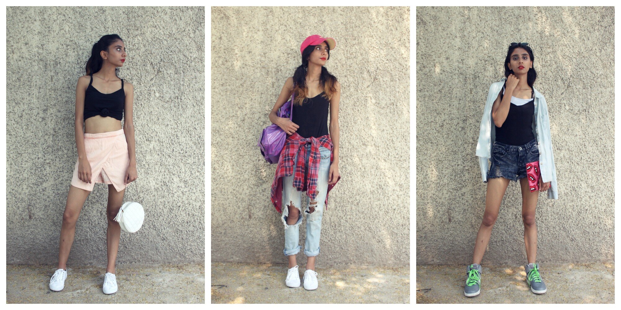 Blogger Dolly Singh of Spill The Sass Works a Basic Cami in 5 Ways